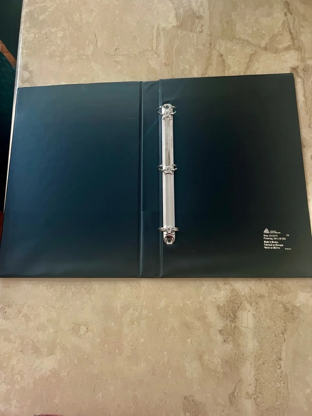 Avery 1” Legal Black Three-Ring Binder